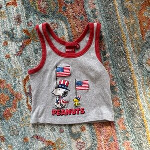 ORIGINAL PEANUTS CROP TOP SMALL